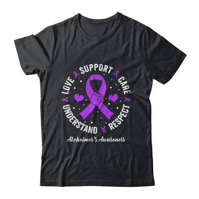 Alzheimer's Awareness  ALZ Love Support Alzheimer's Shirt & Hoodie | siriusteestore