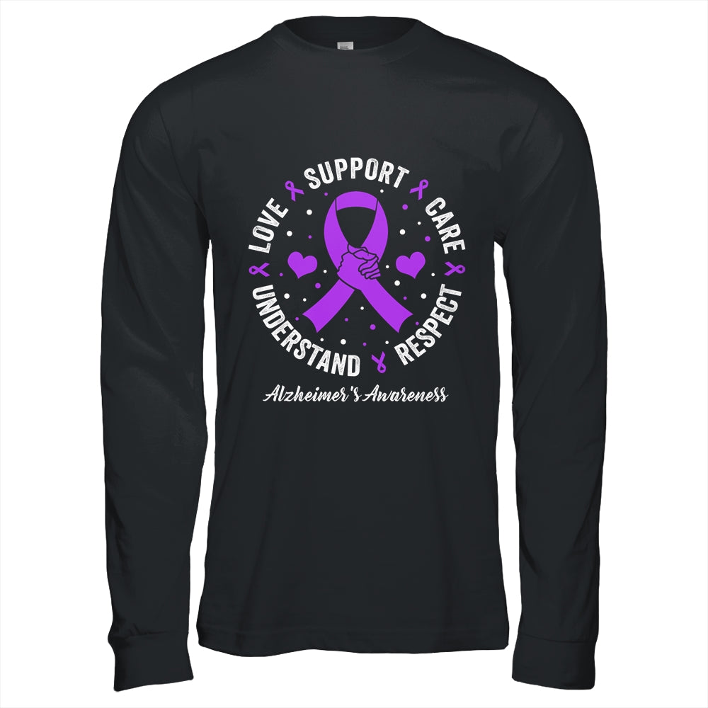 Alzheimer's Awareness  ALZ Love Support Alzheimer's Shirt & Hoodie | siriusteestore