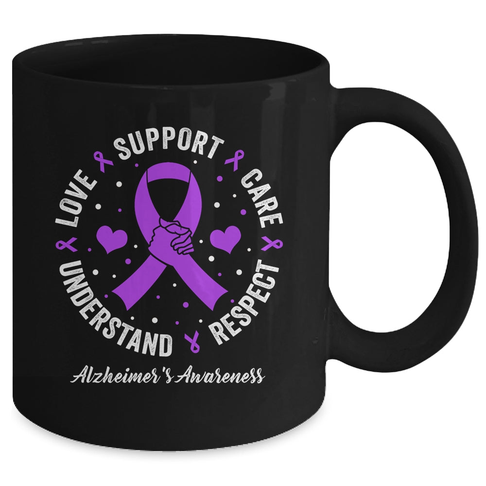 Alzheimer's Awareness  ALZ Love Support Alzheimer's Mug | siriusteestore