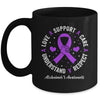 Alzheimer's Awareness  ALZ Love Support Alzheimer's Mug | siriusteestore