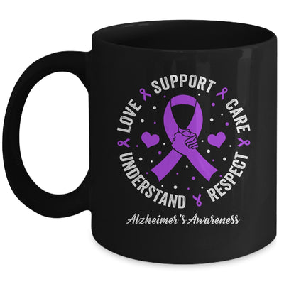 Alzheimer's Awareness  ALZ Love Support Alzheimer's Mug | siriusteestore