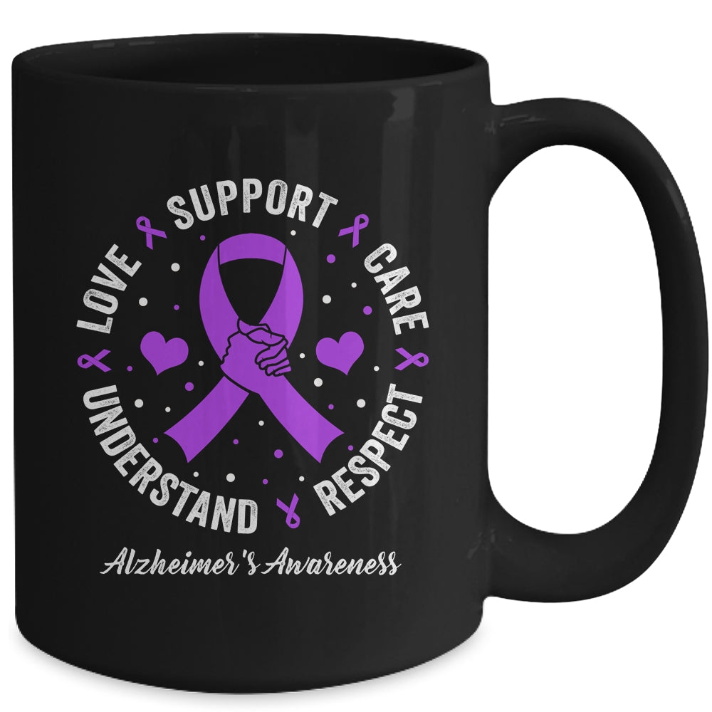 Alzheimer's Awareness  ALZ Love Support Alzheimer's Mug | siriusteestore