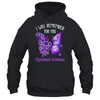 Alzheimer's Awareness I Will Remember You Butterfly Women Shirt & Hoodie | siriusteestore
