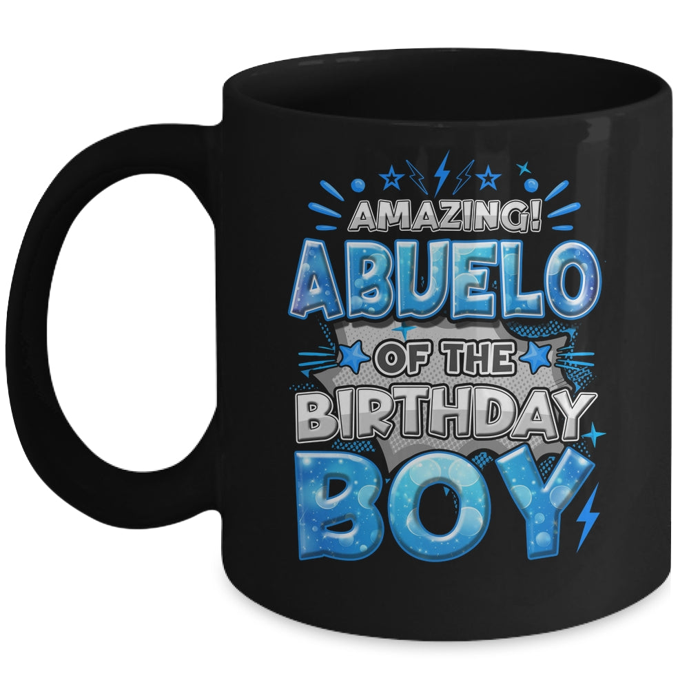 Amazing Abuelo Of The Birthday Boy Matching Family Party Mug | siriusteestore