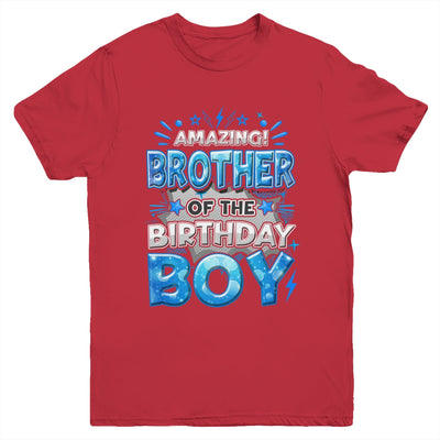 Amazing Brother Of The Birthday Boy Matching Family Party Youth Shirt | siriusteestore