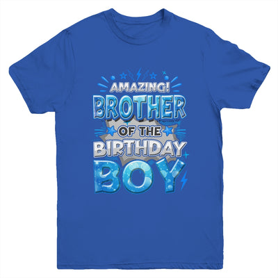 Amazing Brother Of The Birthday Boy Matching Family Party Youth Shirt | siriusteestore