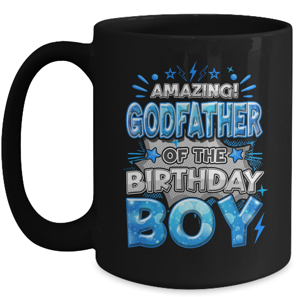 Amazing Godfather Of The Birthday Boy Matching Family Party Mug | siriusteestore