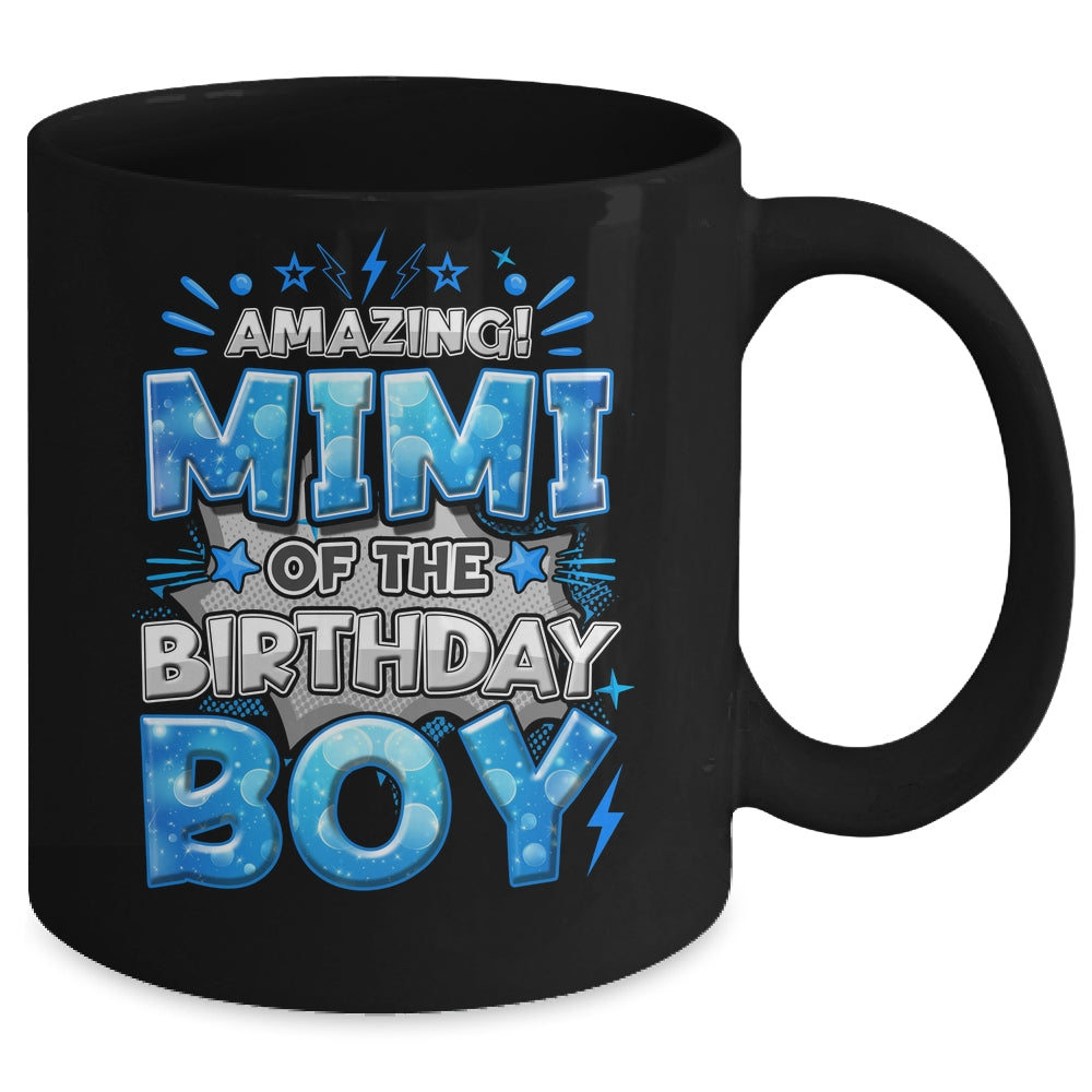 Amazing Mimi Of The Birthday Boy Matching Family Party Mug | siriusteestore