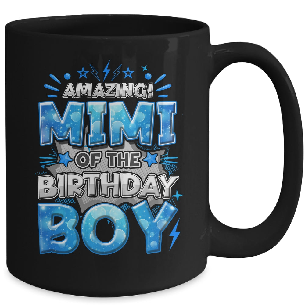 Amazing Mimi Of The Birthday Boy Matching Family Party Mug | siriusteestore