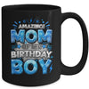 Amazing Mom Of The Birthday Boy Matching Family Party Mug | siriusteestore