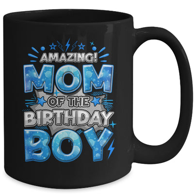 Amazing Mom Of The Birthday Boy Matching Family Party Mug | siriusteestore