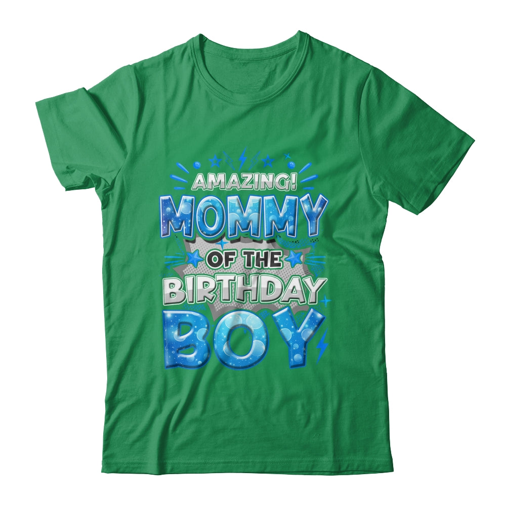 Amazing Mommy Of The Birthday Boy Matching Family Party Shirt & Hoodie | siriusteestore