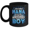 Amazing Nana Of The Birthday Boy Matching Family Party Mug | siriusteestore