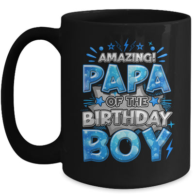 Amazing Papa Of The Birthday Boy Matching Family Party Mug | siriusteestore
