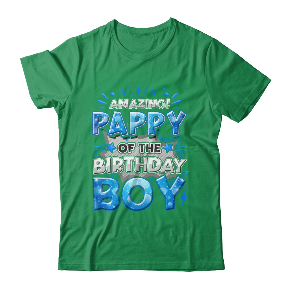 Amazing Pappy Of The Birthday Boy Matching Family Party Shirt & Hoodie | siriusteestore