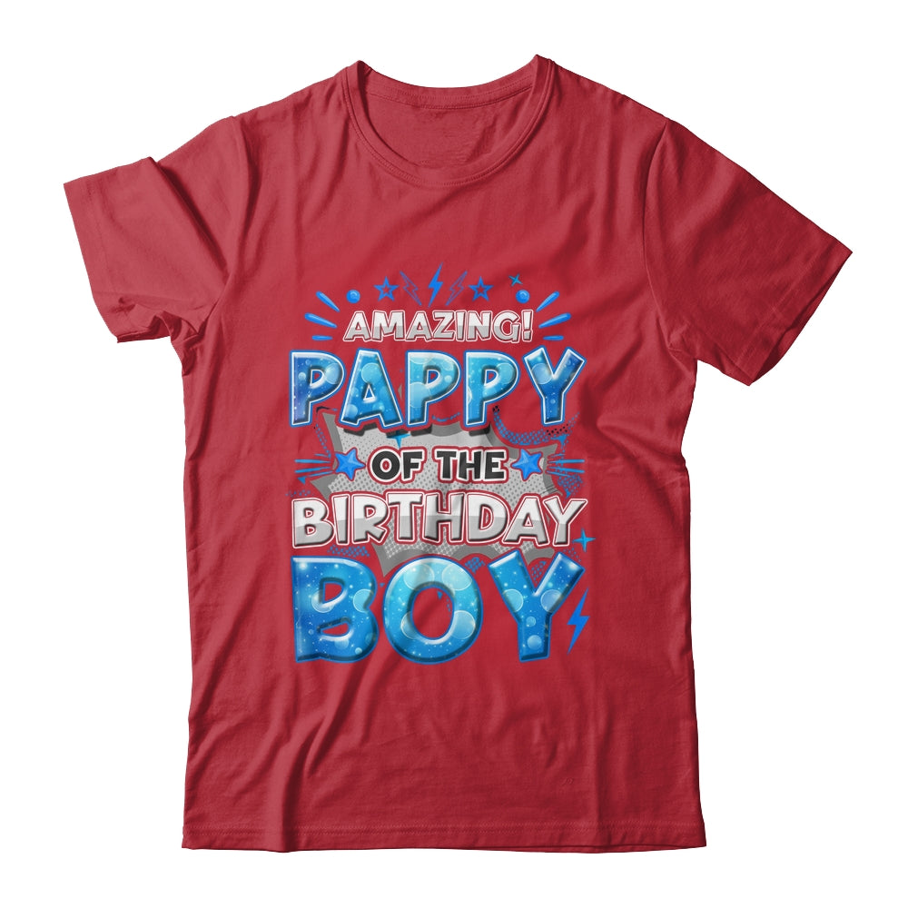 Amazing Pappy Of The Birthday Boy Matching Family Party Shirt & Hoodie | siriusteestore