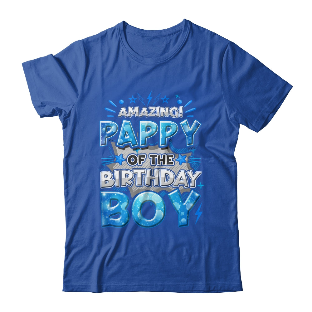 Amazing Pappy Of The Birthday Boy Matching Family Party Shirt & Hoodie | siriusteestore