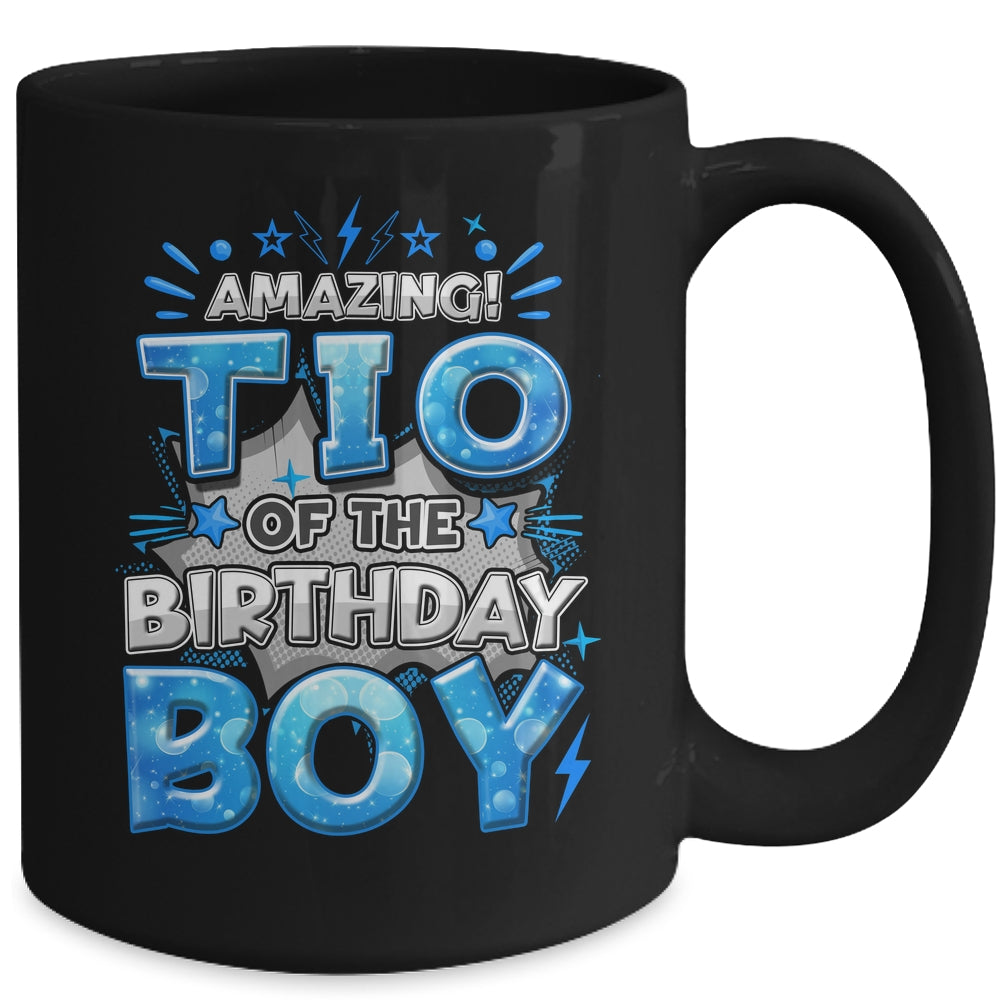 Amazing Tio Of The Birthday Boy Matching Family Party Mug | siriusteestore