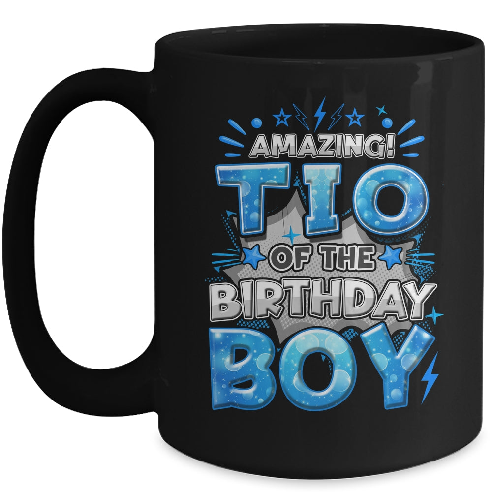 Amazing Tio Of The Birthday Boy Matching Family Party Mug | siriusteestore