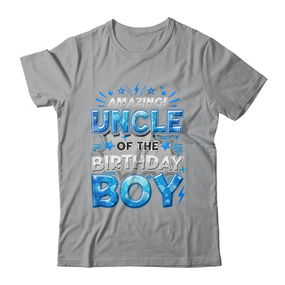 Amazing Uncle Of The Birthday Boy Matching Family Party Shirt & Hoodie | siriusteestore
