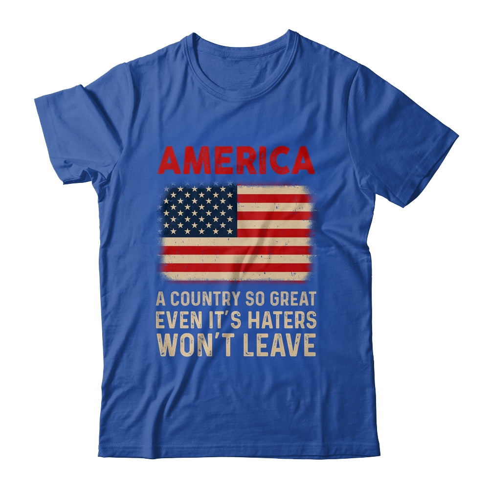 America A Country So Great USA US Flag Patriotic 4th Of July Shirt & Tank Top | siriusteestore
