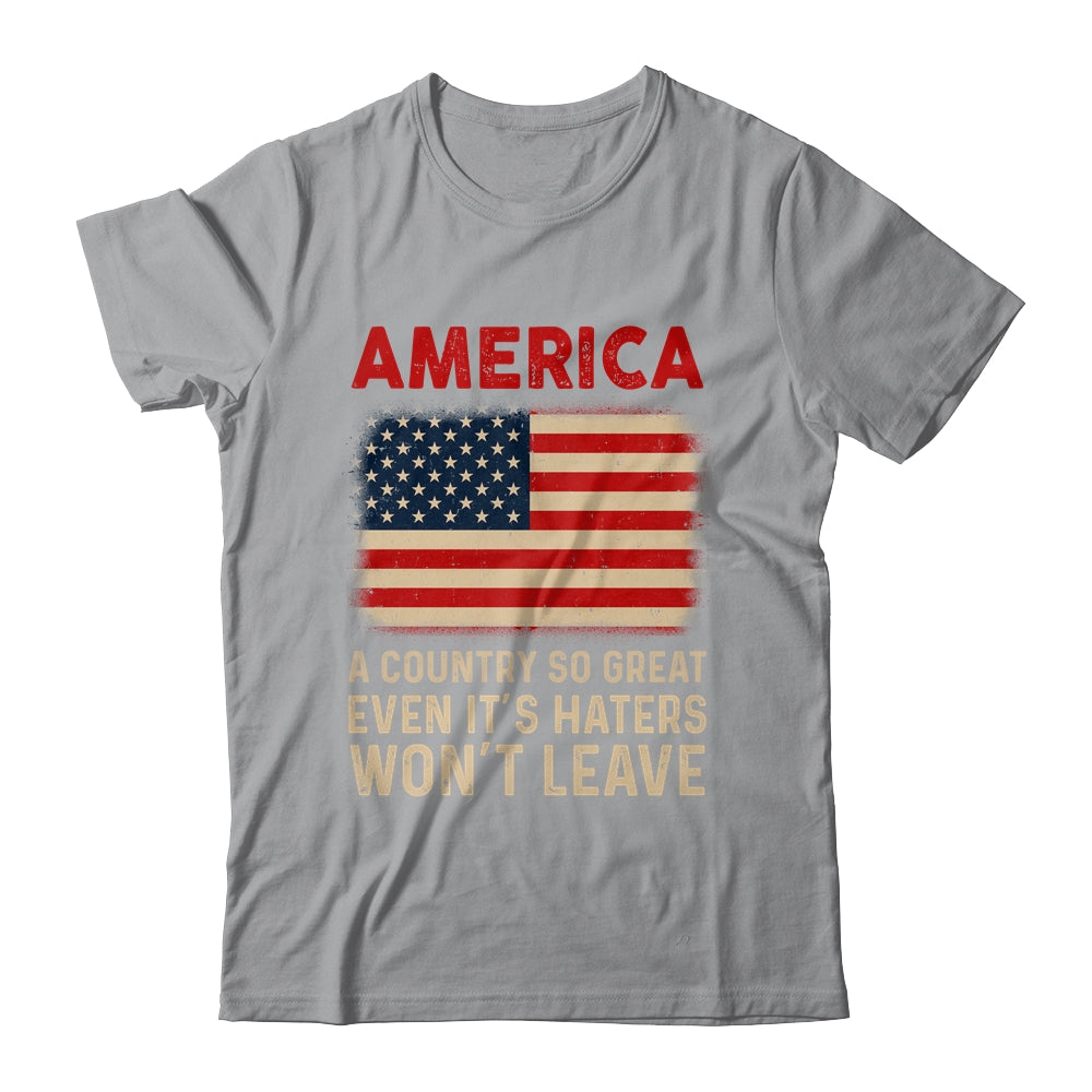 America A Country So Great USA US Flag Patriotic 4th Of July Shirt & Tank Top | siriusteestore