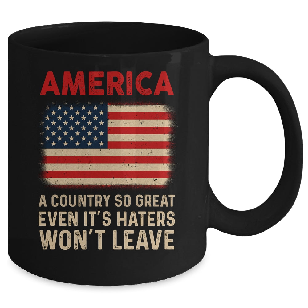 America A Country So Great USA US Flag Patriotic 4th Of July Mug | siriusteestore