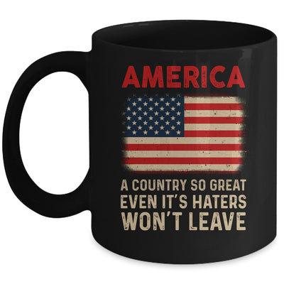America A Country So Great USA US Flag Patriotic 4th Of July Mug | siriusteestore