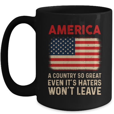 America A Country So Great USA US Flag Patriotic 4th Of July Mug | siriusteestore