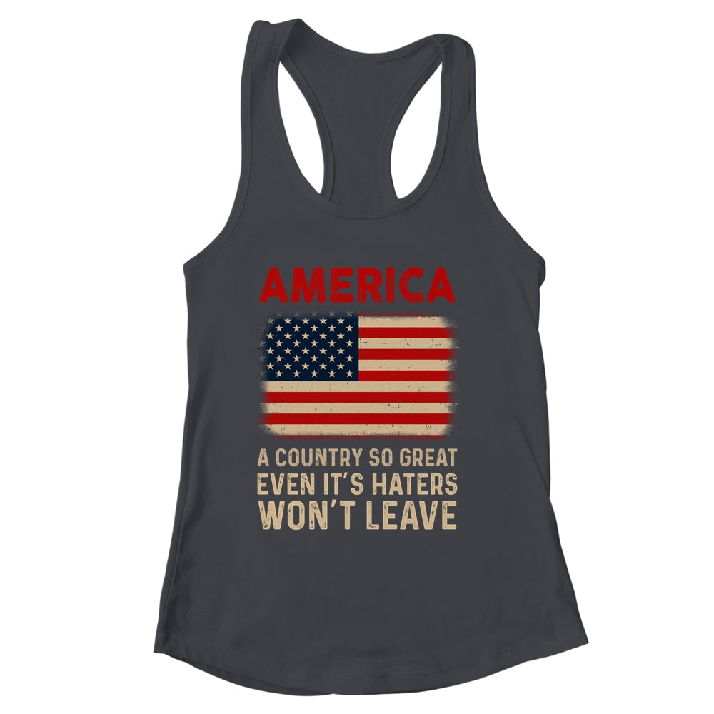 America A Country So Great USA US Flag Patriotic 4th Of July Shirt & Tank Top | siriusteestore