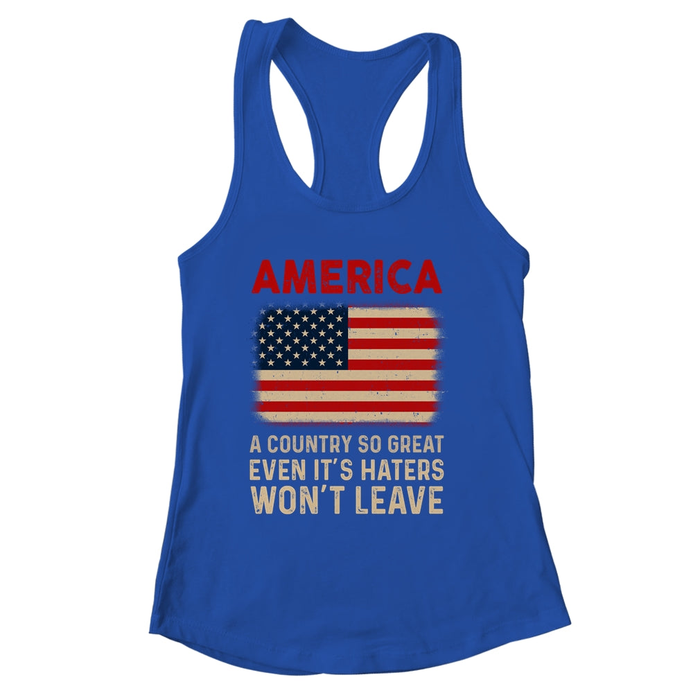 America A Country So Great USA US Flag Patriotic 4th Of July Shirt & Tank Top | siriusteestore