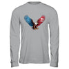 American Flag Bald Eagle Patriotic Eagle 4th Of July USA Shirt & Hoodie | siriusteestore