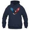 American Flag Bald Eagle Patriotic Eagle 4th Of July USA Shirt & Hoodie | siriusteestore
