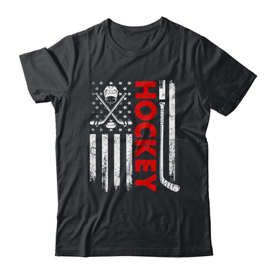 American Flag Hockey USA Patriotic Flag Shirt & Hoodie | siriusteestore