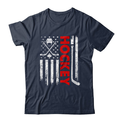 American Flag Hockey USA Patriotic Flag Shirt & Hoodie | siriusteestore