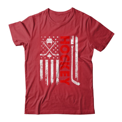 American Flag Hockey USA Patriotic Flag Shirt & Hoodie | siriusteestore
