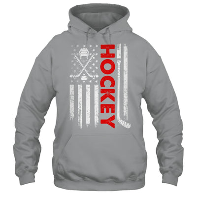 American Flag Hockey USA Patriotic Flag Shirt & Hoodie | siriusteestore