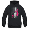 American Flag Pink Ribbon Breast Cancer Awareness Women Men Shirt & Hoodie | siriusteestore