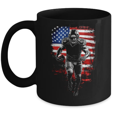American Football Apparel Football Fan US Flag For Men Mug | siriusteestore
