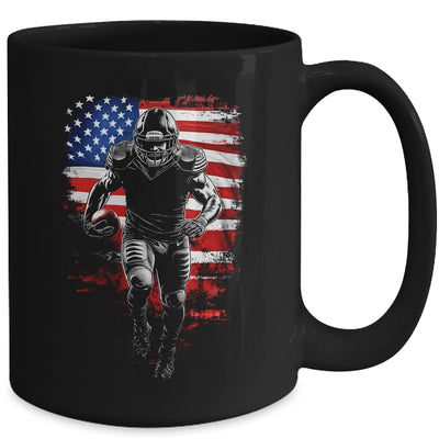 American Football Apparel Football Fan US Flag For Men Mug | siriusteestore