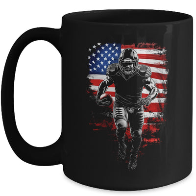American Football Apparel Football Fan US Flag For Men Mug | siriusteestore