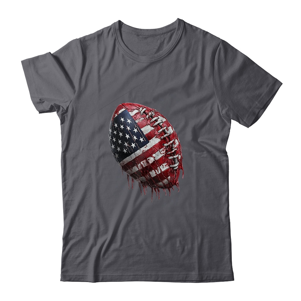 American Football Usa Flag Design Football Lover Men Women Shirt & Hoodie | siriusteestore