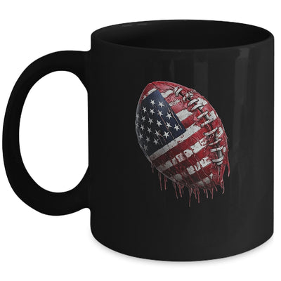American Football Usa Flag Design Football Lover Men Women Mug | siriusteestore