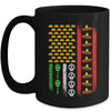 American Mexican Flag With Sombrero And Taco Cinco De Mayo Mug | siriusteestore