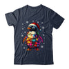 Animal Design Penguin Christmas Light Penguin Satan Hat Shirt & Sweatshirt | siriusteestore