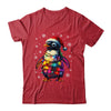 Animal Design Penguin Christmas Light Penguin Satan Hat Shirt & Sweatshirt | siriusteestore