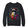 Animal Design Penguin Christmas Light Penguin Satan Hat Shirt & Sweatshirt | siriusteestore