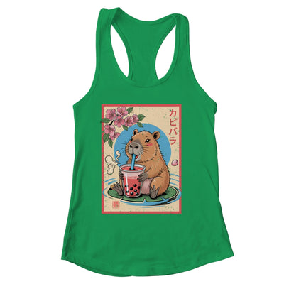 Anime Capybara Graphic Tees Kawaii Japanese Vintage Capybara Shirt & Tank Top | siriusteestore