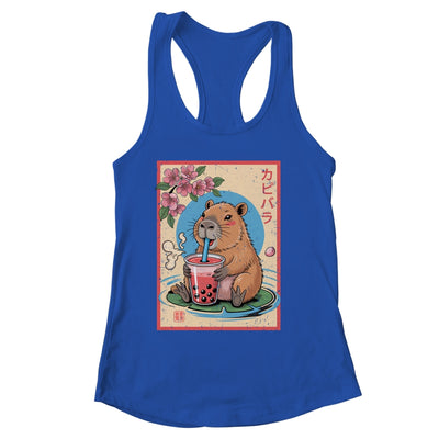 Anime Capybara Graphic Tees Kawaii Japanese Vintage Capybara Shirt & Tank Top | siriusteestore