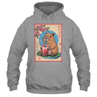 Anime Capybara Graphic Tees Kawaii Japanese Vintage Capybara Shirt & Tank Top | siriusteestore